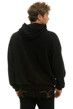 Carregar imagem no visualizador da galeria, BOLT GRADIENT RELAXED PULLOVER HOODIE - BLACK // BLUE Hoodie Aviator Nation