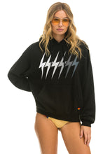 Carregar imagem no visualizador da galeria, BOLT GRADIENT RELAXED PULLOVER HOODIE - BLACK // GREY Hoodie Aviator Nation