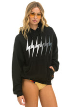 Carregar imagem no visualizador da galeria, BOLT GRADIENT RELAXED PULLOVER HOODIE - BLACK // GREY Hoodie Aviator Nation
