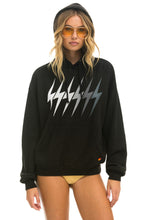Carregar imagem no visualizador da galeria, BOLT GRADIENT RELAXED PULLOVER HOODIE - BLACK // GREY Hoodie Aviator Nation