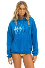 Last inn bildet i Galleri-visningsprogrammet, BOLT GRADIENT RELAXED PULLOVER HOODIE - OCEAN // BLUE Hoodie Aviator Nation