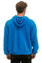 Last inn bildet i Galleri-visningsprogrammet, BOLT GRADIENT RELAXED PULLOVER HOODIE - OCEAN // BLUE Hoodie Aviator Nation