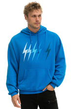 Last inn bildet i Galleri-visningsprogrammet, BOLT GRADIENT RELAXED PULLOVER HOODIE - OCEAN // BLUE Hoodie Aviator Nation