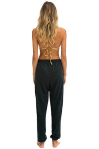 BOLT HEART SWEATPANTS - CHARCOAL Sweatpants Aviator Nation