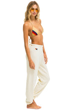 Load image into Gallery viewer, BOLT HEART SWEATPANTS - VINTAGE WHITE Sweatpants Aviator Nation