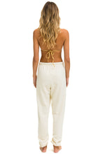 Load image into Gallery viewer, BOLT HEART SWEATPANTS - VINTAGE WHITE Sweatpants Aviator Nation