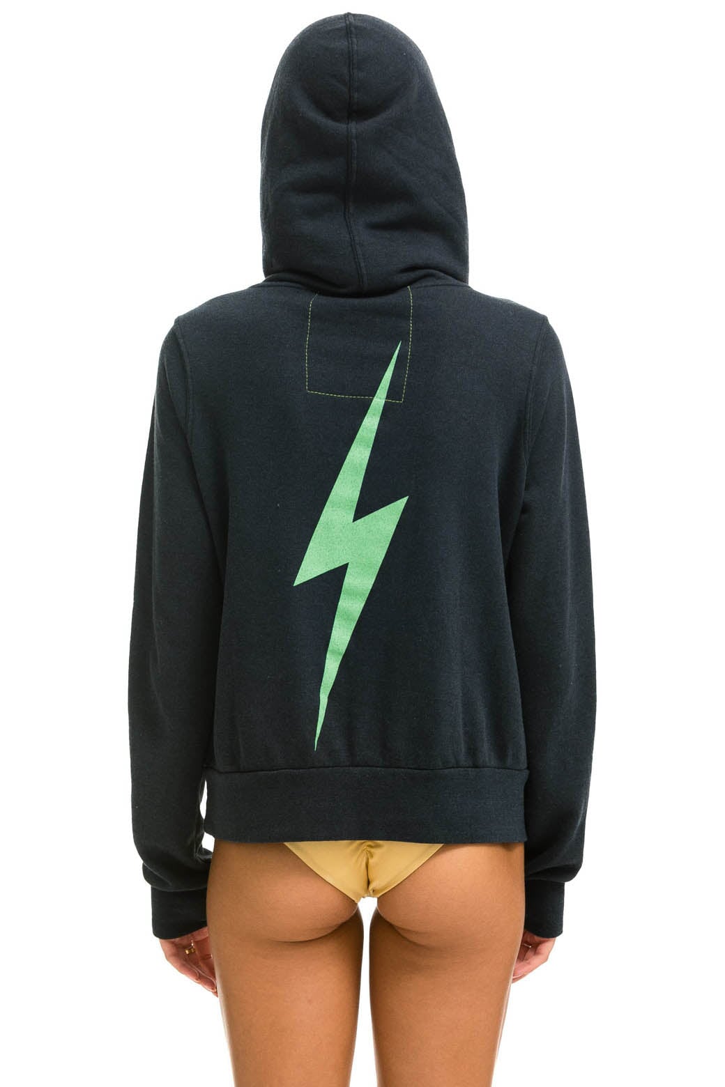 BOLT NINJA PULLOVER HOODIE - CHARCOAL // MINT Hoodie Aviator Nation