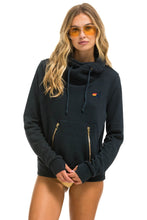 Cargar imagen en el visor de la galería, BOLT NINJA PULLOVER HOODIE - CHARCOAL // MINT Hoodie Aviator Nation