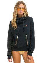 Cargar imagen en el visor de la galería, BOLT NINJA PULLOVER HOODIE - CHARCOAL // MINT Hoodie Aviator Nation
