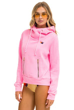 Cargar imagen en el visor de la galería, BOLT NINJA PULLOVER HOODIE - NEON PINK // MINT Hoodie Aviator Nation