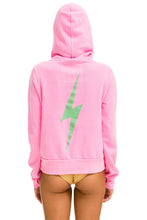 Cargar imagen en el visor de la galería, BOLT NINJA PULLOVER HOODIE - NEON PINK // MINT Hoodie Aviator Nation