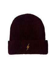 Carregar imagem no visualizador da galeria, BOLT RIB BEANIE Beanie Aviator Nation BURGUNDY