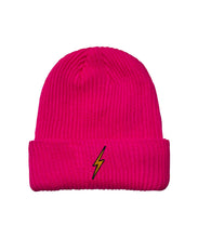 Carregar imagem no visualizador da galeria, BOLT RIB BEANIE Beanie Aviator Nation NEON PINK