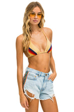 Carregar imagem no visualizador da galeria, BOLT STRIPE BOYFRIEND CUTOFF JEAN SHORTS - SUPER LIGHT Denim Shorts Aviator Nation