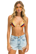 Carregar imagem no visualizador da galeria, BOLT STRIPE BOYFRIEND CUTOFF JEAN SHORTS - SUPER LIGHT Denim Shorts Aviator Nation