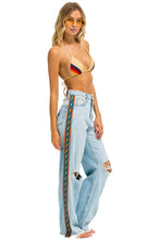 Carregar imagem no visualizador da galeria, BOLT STRIPE HI RISE WIDE-LEG GYPSY JEAN - SUPER LIGHT Women&#39;s Jeans Aviator Nation