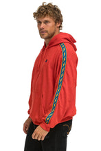 Carregar imagem no visualizador da galeria, BOLT STRIPE RELAXED PULLOVER HOODIE - RED Hoodie Aviator Nation
