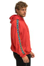 Carregar imagem no visualizador da galeria, BOLT STRIPE RELAXED PULLOVER HOODIE - RED Hoodie Aviator Nation