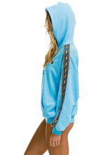 Carregar imagem no visualizador da galeria, BOLT STRIPE RELAXED PULLOVER HOODIE - SKY Aviator Nation