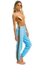 Carregar imagem no visualizador da galeria, BOLT STRIPE WOMENS SWEATPANTS - SKY Aviator Nation