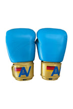 Carregar imagem no visualizador da galeria, BOXING GLOVES - BLUE // GOLD Boxing Gloves Aviator Nation