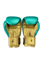 Carregar imagem no visualizador da galeria, BOXING GLOVES - GREEN // GOLD Boxing Gloves Aviator Nation