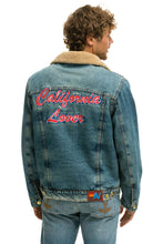 Load image into Gallery viewer, CALI LOVER RANCH SHERPA DENIM JACKET - VINTAGE Denim Jacket Aviator Nation