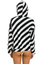 Last inn bildet i Galleri-visningsprogrammet, CAUTION SMILEY 2 EMBRIODERY RELAXED PULLOVER HOODIE - WHITE // BLACK Hoodie Aviator Nation