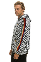 Carregar imagem no visualizador da galeria, CLASSIC RELAXED PULLOVER HOODIE WITH ZIPPER POCKETS - ZEBRA Hoodie Aviator Nation