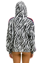 Carregar imagem no visualizador da galeria, CLASSIC RELAXED PULLOVER HOODIE WITH ZIPPER POCKETS - ZEBRA Hoodie Aviator Nation
