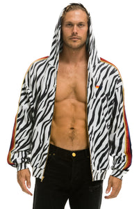 CLASSIC RELAXED ZIP HOODIE WITH POCKETS - ZEBRA Hoodie Aviator Nation