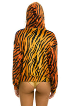 Carregar imagem no visualizador da galeria, CLASSIC VELVET RELAXED ZIP HOODIE - TIGER Hoodie Aviator Nation