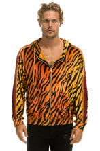 Carregar imagem no visualizador da galeria, CLASSIC VELVET RELAXED ZIP HOODIE - TIGER Hoodie Aviator Nation