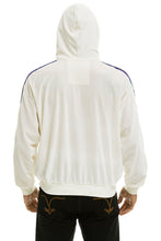 Load image into Gallery viewer, CLASSIC VELVET RELAXED ZIP HOODIE - VINTAGE WHITE Hoodie Aviator Nation
