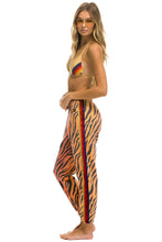 Load image into Gallery viewer, CLASSIC VELVET STRIPE WOMEN&#39;S SWEATPANTS - TIGER Women&#39;s Sweatpants Aviator Nation