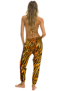 CLASSIC VELVET WOMEN'S SWEATPANTS - TIGER Womens Sweatpants Aviator Nation