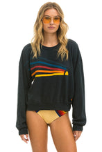 Carregar imagem no visualizador da galeria, DAYDREAM RELAXED CREW SWEATSHIRT - CHARCOAL Sweatshirt Aviator Nation