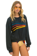 Carregar imagem no visualizador da galeria, DAYDREAM RELAXED CREW SWEATSHIRT - CHARCOAL Sweatshirt Aviator Nation
