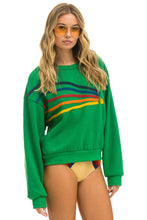 Carregar imagem no visualizador da galeria, DAYDREAM RELAXED CREW SWEATSHIRT - KELLY GREEN Sweatshirt Aviator Nation