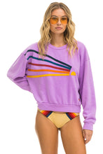 Carregar imagem no visualizador da galeria, DAYDREAM RELAXED CREW SWEATSHIRT - NEON PURPLE Sweatshirt Aviator Nation