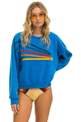 DAYDREAM RELAXED CREW SWEATSHIRT - OCEAN Sweatshirt Aviator Nation