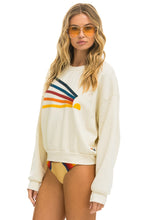 Load image into Gallery viewer, DAYDREAM RELAXED CREW SWEATSHIRT - VINTAGE WHITE Sweatshirt Aviator Nation