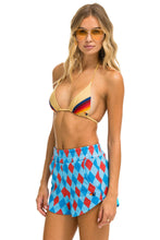 Carregar imagem no visualizador da galeria, DIAMOND REPEAT LOUNGER SHORTS - SKY SALE Aviator Nation