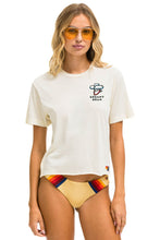Load image into Gallery viewer, DREAMY DRAW 2023 BOYFRIEND TEE - VINTAGE WHITE Boyfriend Tee Aviator Nation