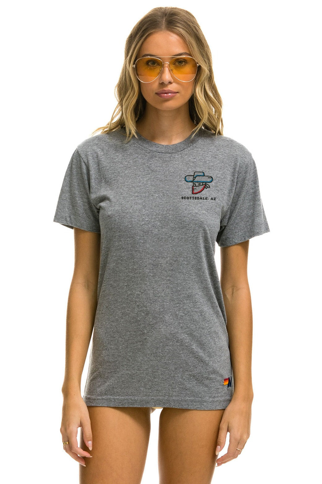 DREAMY DRAW 2023 CREW TEE - HEATHER Tees Aviator Nation