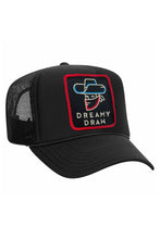 Load image into Gallery viewer, DREAMY DRAW 2023 VINTAGE LOW RISE TRUCKER Hats Aviator Nation OS BLACK