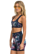 Carregar imagem no visualizador da galeria, HAND DYED 6 INCH HI-RISE BIKER SHORT - TIE DYE MULTI Women&#39;s Active Shorts Aviator Nation