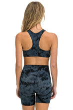 Carregar imagem no visualizador da galeria, HAND DYED 6 INCH HI-RISE BIKER SHORT - TIE DYE SMOKE Women&#39;s Active Shorts Aviator Nation