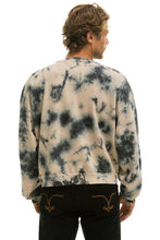 Carregar imagem no visualizador da galeria, HAND DYED YIN YANG CREW SWEATSHIRT RELAXED - TIE DYE DUSTY Hoodie Aviator Nation