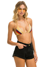 Load image into Gallery viewer, HI RISE ROCKER JEAN SHORTS - VINTAGE BLACK Denim Shorts Aviator Nation